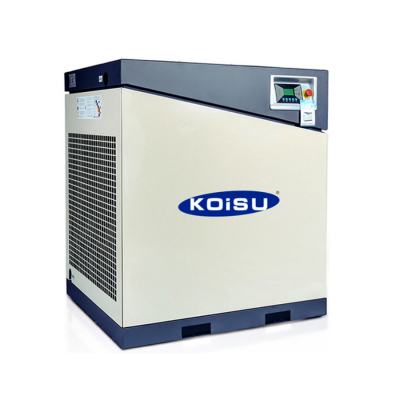 Máy nén khí trục vít cách âm công suất 37kw 50Hp, 3 pha (Có biến tần) Model XLPM50A hãng Koisu chính hãng