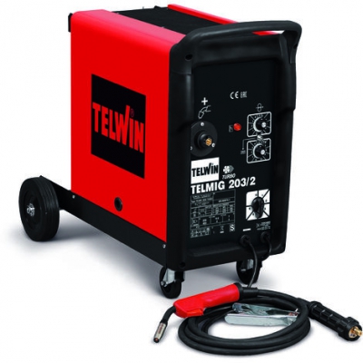 Máy hàn MIG-MAG 160A Thương hiệu: TELWIN Xuất Xứ ITaly Model-TELMIG 203/2 TURBO