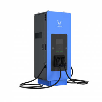 Trạm sạc nhanh DC công suất 60kw 2 súng sạc hãng VINFAST