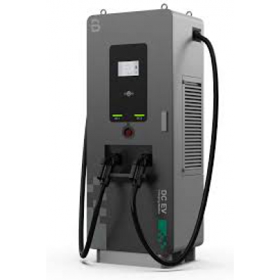 Trạm sạc siêu nhanh DC công suất 120kw 2 súng sạc hãng Beny nhập khẩu tích hợp nhiều dòng xe điện model BMDC120-D