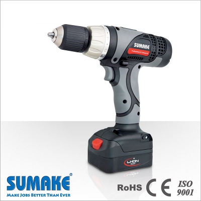 Máy khoan hoạt động PIN 18V 3Ah, mũi 10 ( 3 chấu) Hãng SUMAKE ĐÀI LOAN