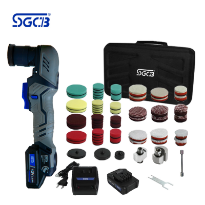 Máy đánh bóng mini dùng pin không chổi than SGCB 12V, quỹ đạo 3mm/12mm, kèm 2 pin Model: SGGF273