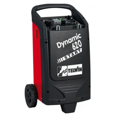 Thiết bị nạp ắc quy và khởi động đề 12-24V/90A/570A hãng TELWIN Xuất xứ-Italy Model: DYNAMIC 620