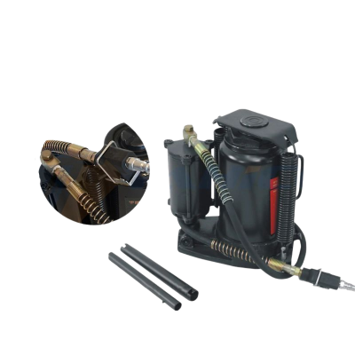 Kích con đội 35 tấn, thủy lực khí nén màu ghi RAL 7042 hãng ZHONGXING Model: ZX1001E