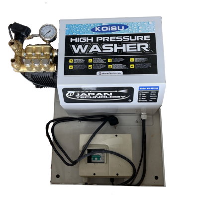 Máy rửa áp lực cao nước lạnh 180 Bar, 4 Kw (3 Pha, Kiểu treo tường,gồm dây) Model WA-4018T4